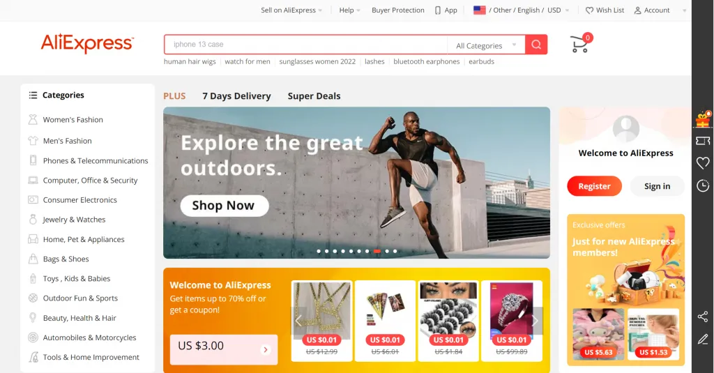 What is AliExpress and why is it suitable for dropshipping?